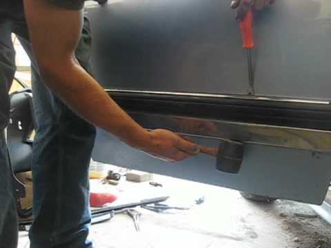 Parting out the 93 Lesabre part 2 Removing the outer door trim