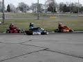 go-karting at Concept Haulers Motorspeedway, Norway, IL