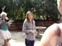 ellen pompeo chats with fans at uncw.