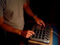 DJ Fabio Primeira montagem ao vivo na Bateria eletrônica