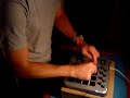 dj fabio primeira montagem ao vivo na bateria eletrônica