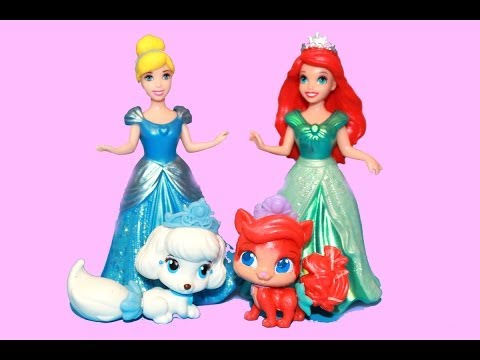 pets - Play-Doh / Playdough Palace Pets Pumpkin and Treasure are given a Play dough bubble bath by Disney Princess Ariel from the Little Mermaid and Disney Princess...