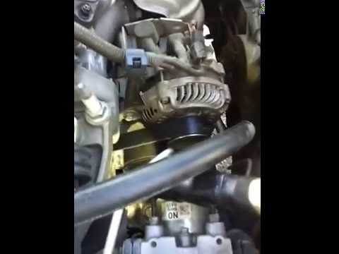 how to replace a c belt honda civic