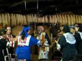 Ainu tribal dance in Hokkaido