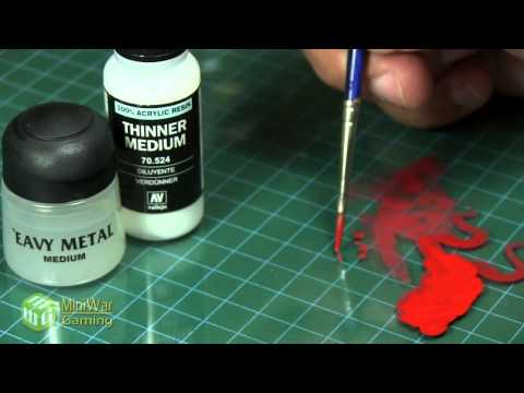 how to thin gw paints