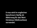 Merry X-Mas - oder doch lieber frohes Fest!?