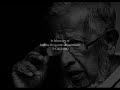 Memory of Joshua Benjamin Jeyaretnam