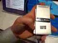 Flipping the swivel/flip Softbank Mobile 911SH by Sharp