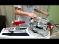 Click here to watch this video Walter Mak strings a badminton racket in 11min 3sec