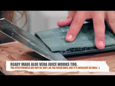 how to use aloe vera plant for acne
