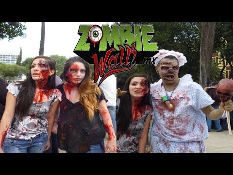 LIT: Marcha Zombie México (Invasión Zombie en México)