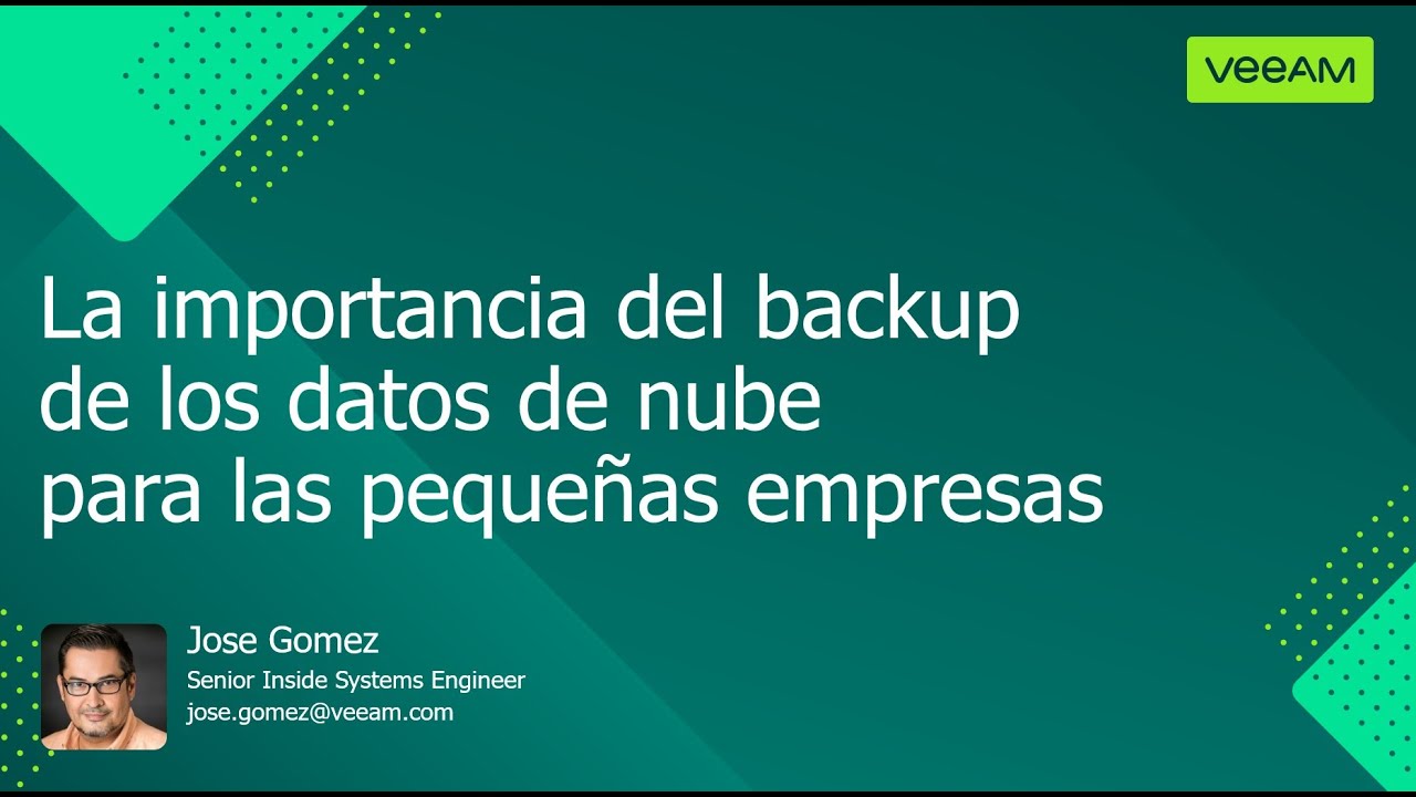 Why Cloud data backup is vital for Small Businesses video