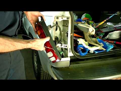 Ford Explorer Brake Tail Light Bulb Replacement