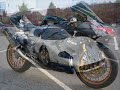 KAWASAKI ZX10R vs MASERATI MC12.wmv