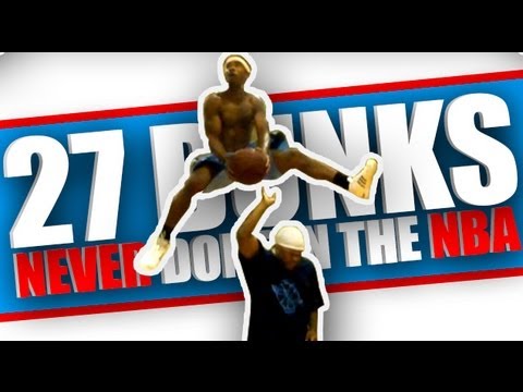 dunk - Here are 27 dunks that have NEVER been done in the NBA Dunk Contest! There are actually 31 variations of dunks in the video but since some of them were somew...
