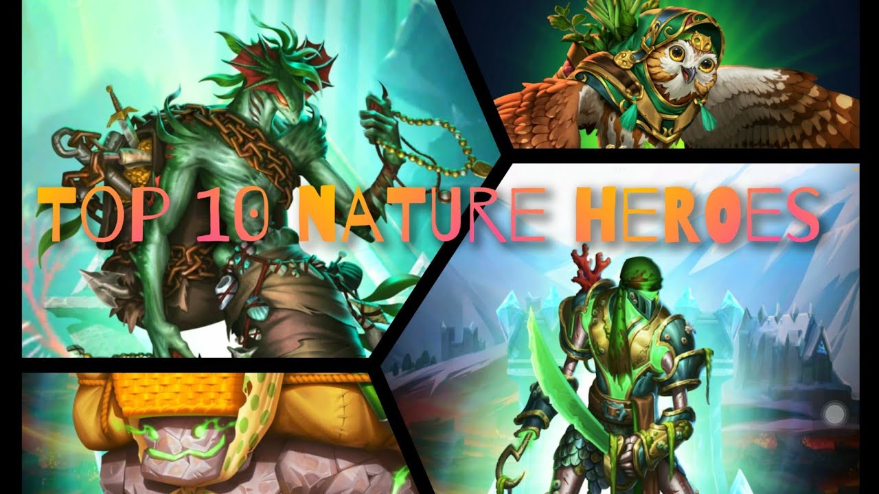 Empires & Puzzles Top 10 Nature Heroes of All time!! Full hero list and rankings au' Natural 💚💚👍🍻