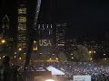 Overview of crowd at Grant Park