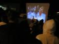 Efrain Escudero home town watching the Decision over Nover