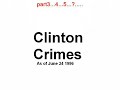 Clinton Crimes