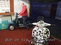 Monkeynuts, Fat Bob & Bomber on Vespa Monkeynuts, Fat Bob & Bomber on Vespa
