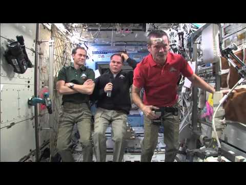 Space Station Hosts First Hangout