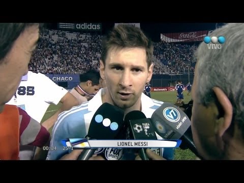Argentina - Facebook: https://www.facebook.com/CapturasDeTV2 Twitter: https://twitter.com/ErnesDecastro 11 de Septiembre de 2013: Fecha 16. Eliminatorias para Brasil 201...