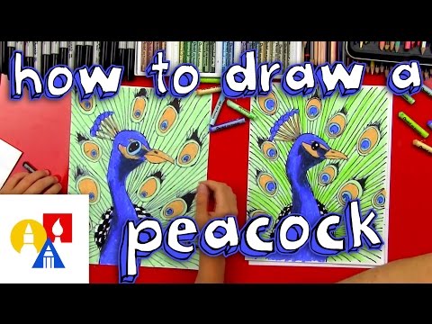 video-linktoworks-How To Draw A Peacock (realistic)