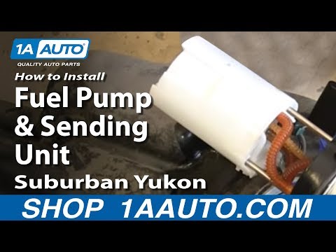 How To Install Replace Fuel Pump and Sending Unit 2000-06 Suburban Yukon XL Escalade ESV