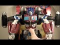 Transformers 2 ROTF Movie Powerbots Jet Power Optimus Review Review