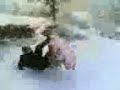 salti sulla neve a scoppito