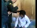Iranian student gets his hair cut by the police