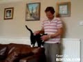Man Treats Cat Like Cat Treats Man