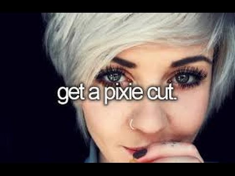 how to decide to get a pixie cut