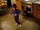 NIcky dances to \"Proud Mary\"