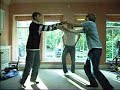 three 'people' dancing to steriogram. inspired by ok go.