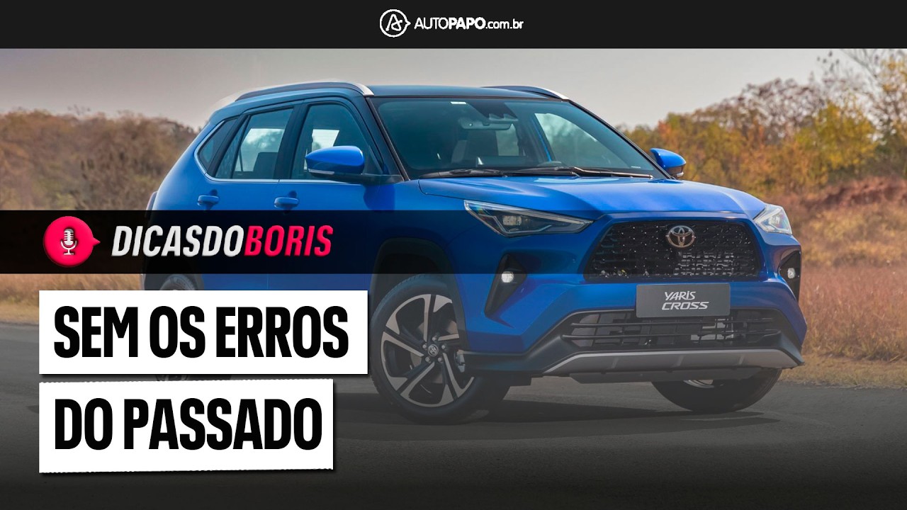 TOYOTA YARIS CROSS CHEGA SEM AS DERRAPADAS DO SUV DO COROLLA