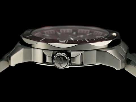 Buy Online Police Quartz Analog with Date Maroon Dial