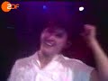 long before the school disco revival craze in britain, markus offered the spectacle of a grown man in a school blazer and short pants. here he performs �ich will spa߫ on the second network of german public television back in 1982.