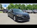 Used 2023 Crystal Black Pearl Honda LX video 1