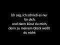 Die Prinzen – Alles nur geklaut - lyrics