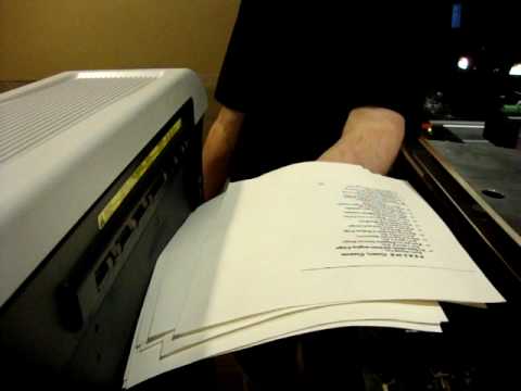 OnDemandBooks - Espresso Book Machine's First print at the Riverside County Library System's Grace Mellman Community Library in Temecula, CA.