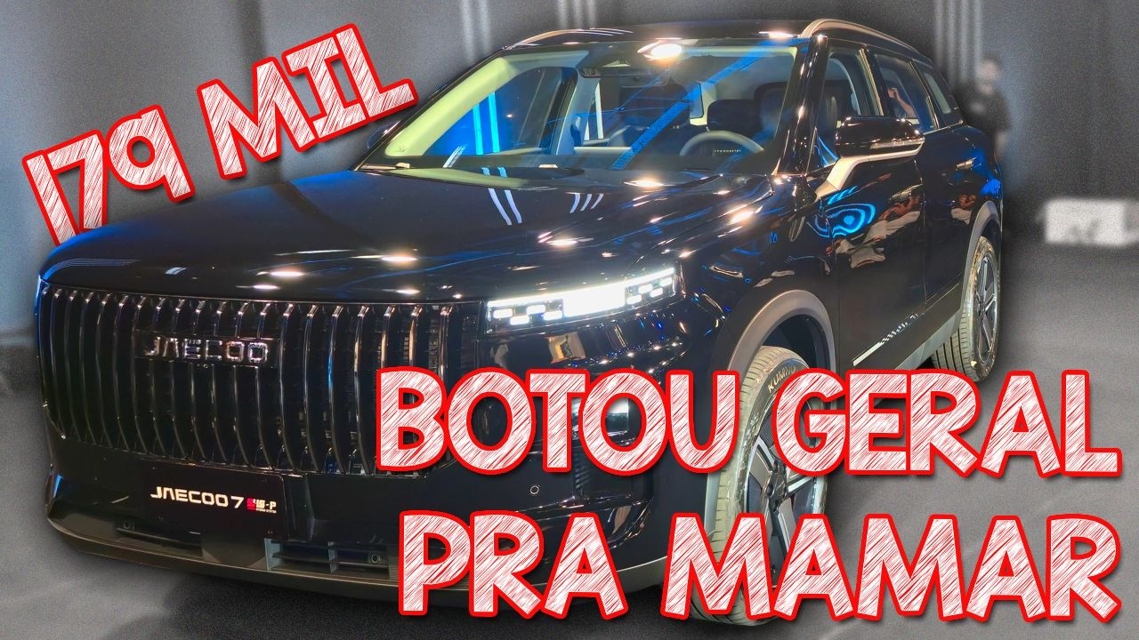 O MELHOR CUSTO BENEFICIO! 1.5 TURBO HIBRIDO PLUGIN POR 179 MIL! Avaliação Jaecoo 7