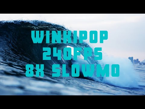 Winkipop  Surf 4x slowmo (240fps)