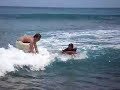 La team poussette a la d�sirade : les videos Surf