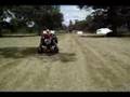 wheelie stunts on a trx 450r