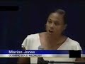 [Fair Use Clip] Marion Jones Press Conference San Francisco