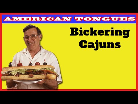Louisianna accent - A charmingly argumentative elderly Cajun couple trade insults in perfect Cajun-accented English in a scene from the documentary AMERICAN TONGUES by Louis Alv...