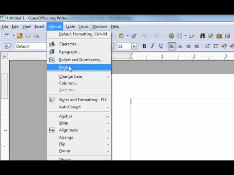 how to change inch to cm in office 2010