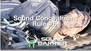 Sound Concealment Rule #6 - do you tolerate this?