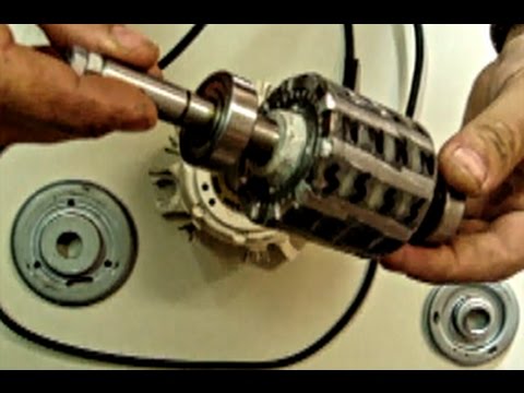 how to turn dc motor into generator